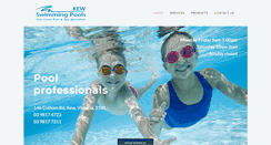 Desktop Screenshot of kewpools.com.au